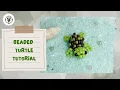 Tutorial fur eine 3d Schildkrote aus Perlen diy Perlentier Anleitung