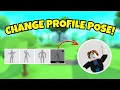 How to Change Profile Pose in Roblox