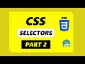 CSS Selectors for Beginners part 2