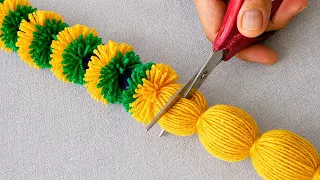 It's so Beautiful. Amazing Hand Embroidery Flower design idea. Super Hand Embroidery Flower design 