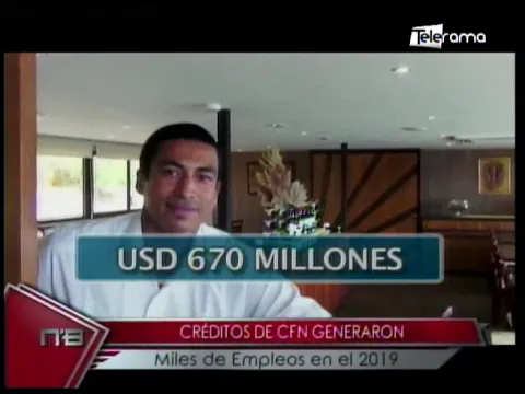 Créditos de CFN generaron miles de empleos en el 2019