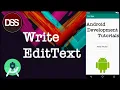 Write TextView with EditText Android Studio Tutorial For Beginners - 9 Android App Development 2020