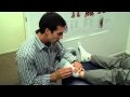 Dr Jason Worrall-Chiropractic Foot Adjustment