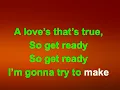 Get Ready The Temptations Karaoke