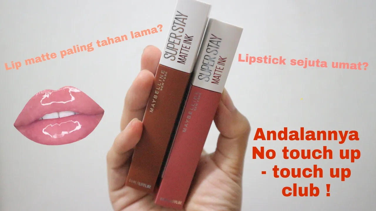 BEST SHADE MAYBELLINE SUPERSTAY MATTE INK || Tahan Berapa jam?!. 