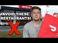 5 Restaurants Dashers Should Avoid