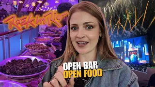 tudo o que comi no ROCK IN RIO 🎸✨