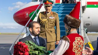 توثيق زيارة سمو السيد ذي يزن بن هيثم إلى كازاخستان      دندنها