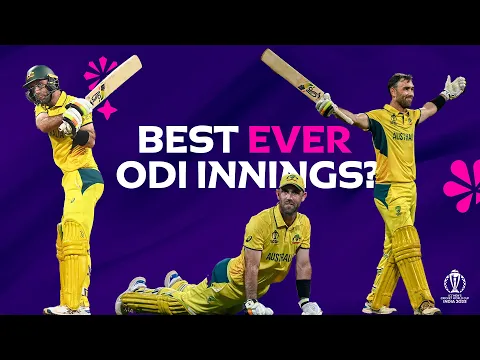 Download MP3 Glenn Maxwell produces one of the greatest ODI knocks of all-time | CWC23