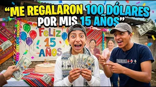 Me regalaron 100 dólares por 15 años y no se imagina lo que me compre