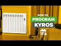 How to program your Kyros WiFi radiator Step-by-step guide
