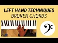 Lagu Left Hand Techniques - Broken Chords - Nathaniel School of Music