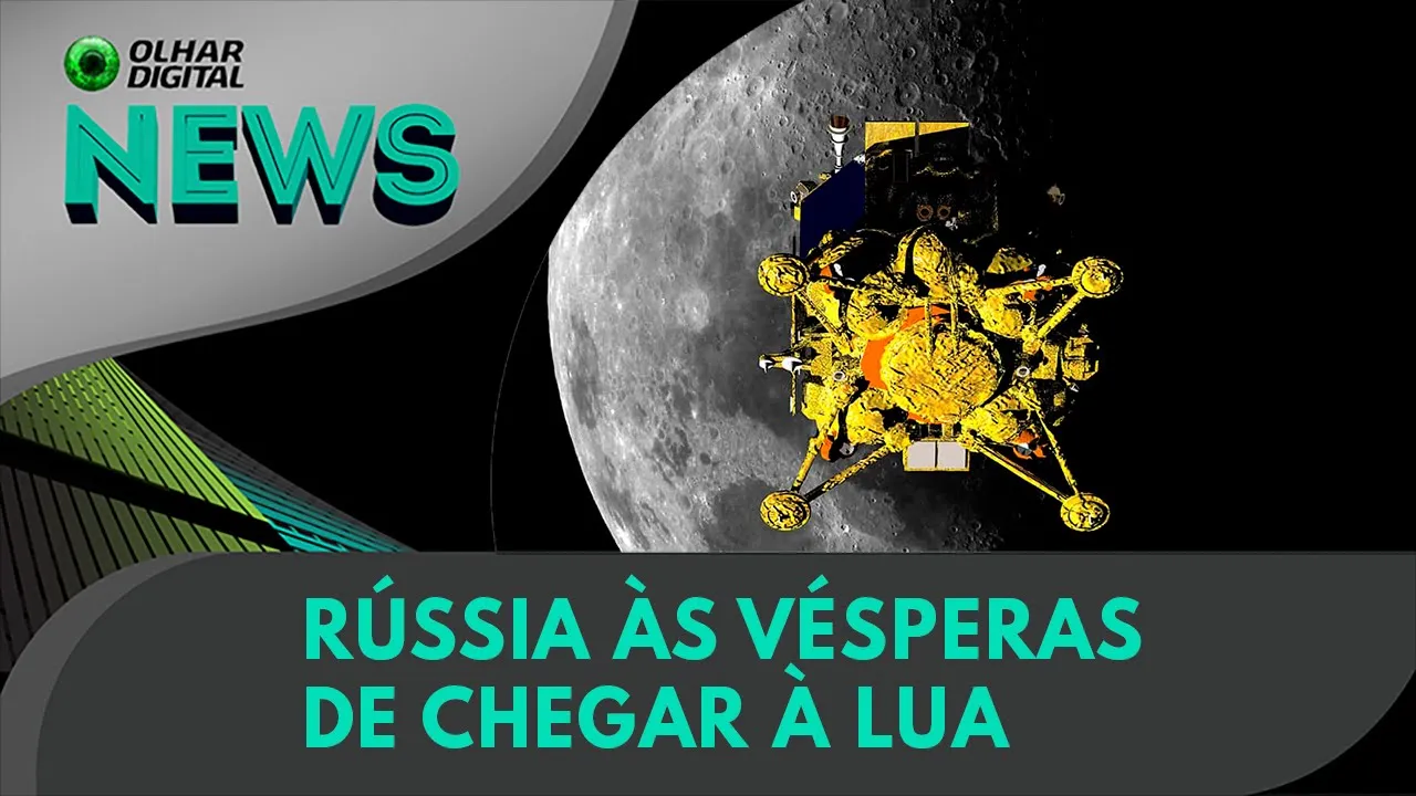 Ao Vivo | Rússia às vésperas de chegar à Lua | 17/08/2023 | #OlharDigital