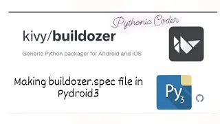 How to create buildozer spec file in Pydroid 3 using mobile