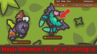 I 1v1 D The Top Player In Taming Io Ft Lightning YT 