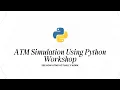 Python ATM Simulation Project Beginner ATM Program with if-else loops