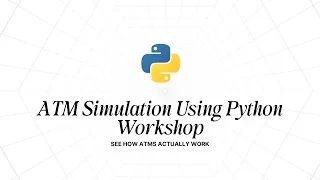 Python ATM Simulation Project Beginner ATM Program with if-else loops