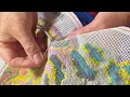 How to needlepoint demo by Brandon Mably at the Kaffe Fassett Studio