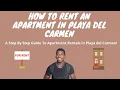 Playa del Carmen Apartment Rental Guide Easy Ways To Find An Apartment