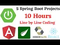 5 Spring Boot Projects in 10 Hours - Line by Line Coding RameshFadatare