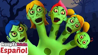 La familia de los dedos zombis | Canciones de miedo para niños | HooplaKidz en Español