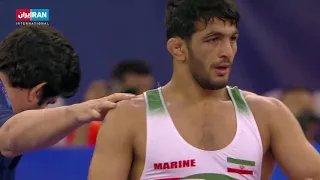 ویدیو کامل مسابقه حسن یزدانی مقابل دیوید تیلور قهرمانی جهان بوداپست 