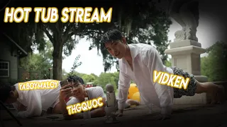 Download HOT TUB STREAM W/ Thgquoc Vidken and YaBoyMaloy. MP3