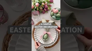A simple Easter table inspiration