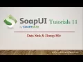 Data sink and Dump file in SoapUI