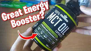 Great Energy Booster Natures Aid MCT Oil 120 Capsules Review