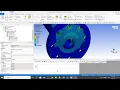 60fps Getting Started 2-way Fluid-Solid Interaction using Ansys Fluent and Mechanical