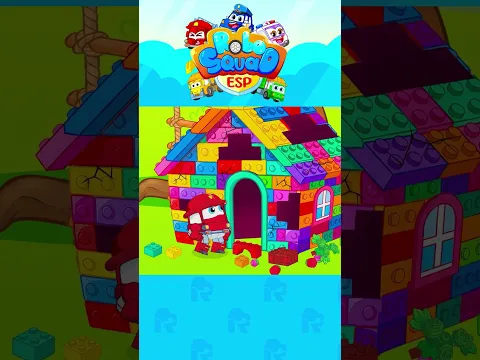 No Sientas Celos Canción | Casa de LEGO GIGANTE | Compartir es Cuidar | Robosquad #shorts