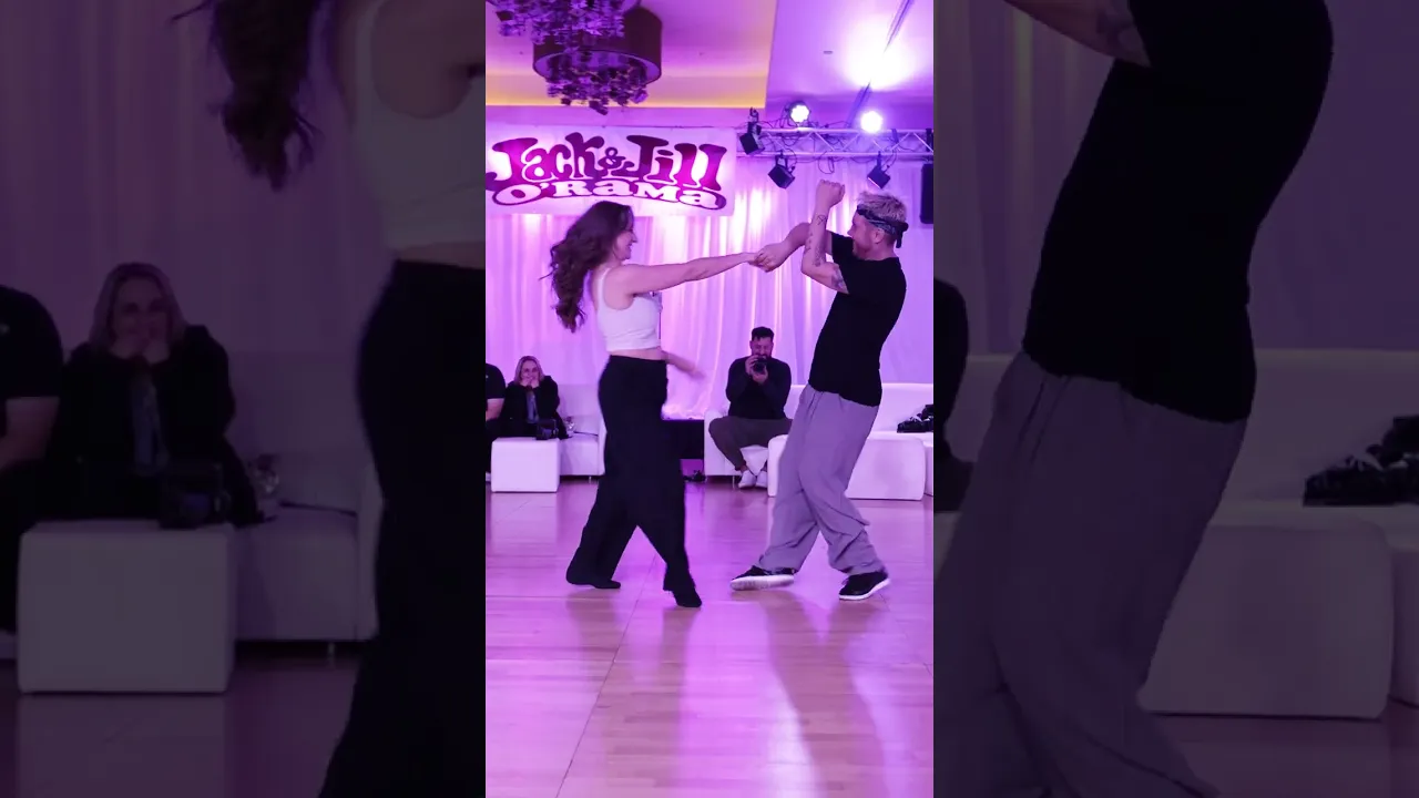 West Coast Swing Improv Dance! @ Jack & Jill O'rama! Benji Schwimmer & Cameo McHenry