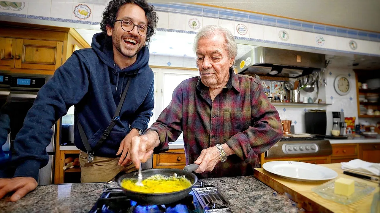 The Day I Met The OMELETTE GOD (Jacques Ppin)