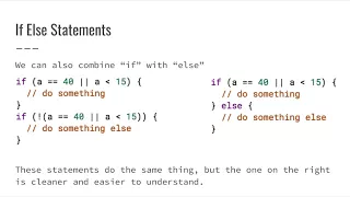 If Else Statements Introduction to Programming with Google Sheets 11-A