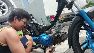 Simula na ng pagbuo - Suzuki Raider Restoration part 4