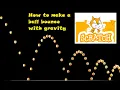 Jedi Shorts How to Simulate Ball Bouncing with Gravity Coding Tutorial