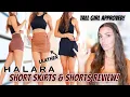 Short Skirts Shorts Halara Circle Tall girl approved