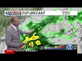 FORECAST Rain chances rise today and over the weekend