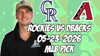 Colorado Rockies vs Arizona Diamondbacks 26 MLB Pick Prediction MLB Betting Tips