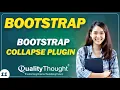 Bootstrap Collapse Plugin with Examples - Full Course for Beginners Session