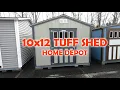 10x12 WITH SHED SELVES TUFF SHED HOME DEPOT INVENTORY DISPLAY 2024