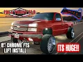 INSTALLING CHROME 8 INCH FTS LIFT ON MY 05 CAMMED SILVERADO SINGLE CAB 2WD