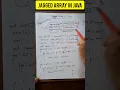 Jagged Array in Java