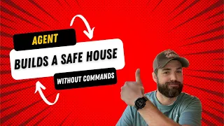 Minecraft Education - Code Agent to Build a House with Length and Width Variables Advanced
