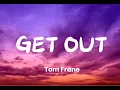 Tom Frane—Get Out Sped up \u0026 Reverb Music Visualiser