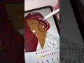 Coloring on my iPad mini