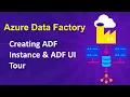 How to Create Azure ADF Instance Azure Data Factory ADF UI Walkthrough