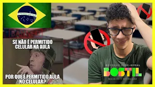PROIBIDO USAR CELULAR NAS ESCOLAS  | Opinião De Um Jovem Estudante