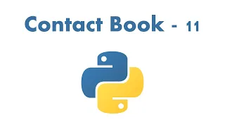 Contact Book - 11 Python